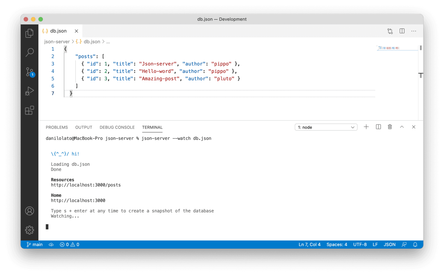 Json-server